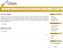 Tablet Screenshot of gitara.crib.pl