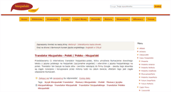 Desktop Screenshot of hiszpanski.crib.pl